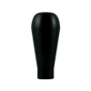 Aluminium Long Black Knob