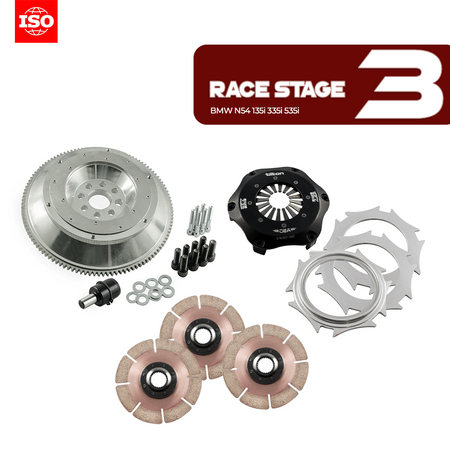 Race Stage 3 Kupplungssatz für BMW N54 N54B30 135i 335i 535i 6-Gang - 184mm 7.25"