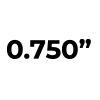 Wilwood 0.750" 260-6089