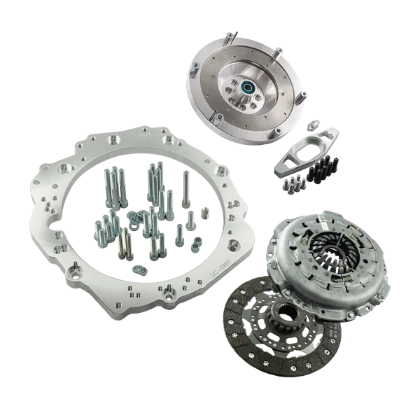 Stage 2 Toyota 1JZ 2JZ - manuelle 6 vitesses BMW M57n GS6-53DZ HGD JGA - 215mm / 8.46" bi-disque