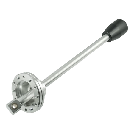 Short Shifter BMW E36 Z3 nueva versión - pomo largo aluminio plateado