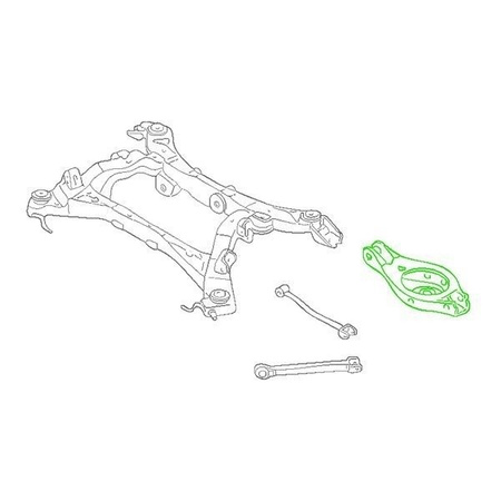 Adjustable Camber Arms - Suspension Control Arm - Rear Suspension Lower, Rear Nissan 350Z Red-  without uniball