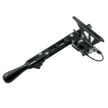 Black Edition Reverse Hydraulic E-brake - 0.750" + PRO H Short Shifter for BMW Transmissions - Black Long