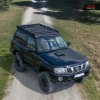 Aluminium-Dachgepäckträger für Nissan Patrol Y61 SWB