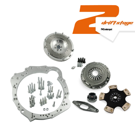 Drift Stage 2 Nissan RB - BMW M50 S50 M52 S52 M54 ZF-5 - 240mm / 9.45"