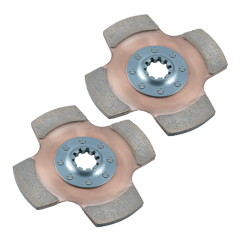 Discos de embrague Tilton 64185-8-VV-10 BMW M50 M52 M54 23x29-10N [184mm / 7.25"]