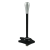 Black Edition Short Shifter BMW E8x E9x - Pommeau Long Argent en Aluminium