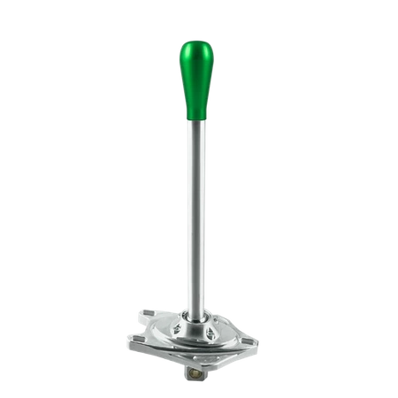 Short shifter BMW E8x E9x - aluminiowa zielona długa gałka 