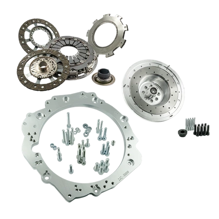 Stage 2 Toyota JZ - manuelle 6 vitesses BMW M57n GS6-53DZ HGD JGA - 228mm / 8.98" twin disc