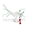 Enlaces de barra estabilizadora trasera de aluminio BMW E46 / E46 compact - 80mm / 3,15" - 90ShA