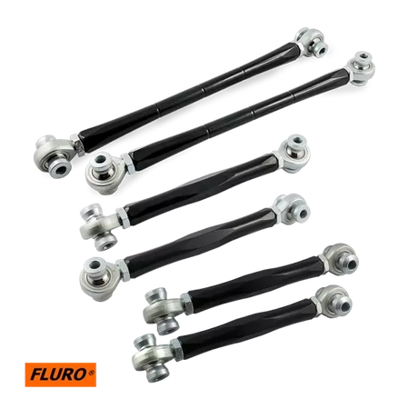 Jeu de bras de suspension réglables en acier pour BMW E90 E91 E92 E93 – rotules Uniball