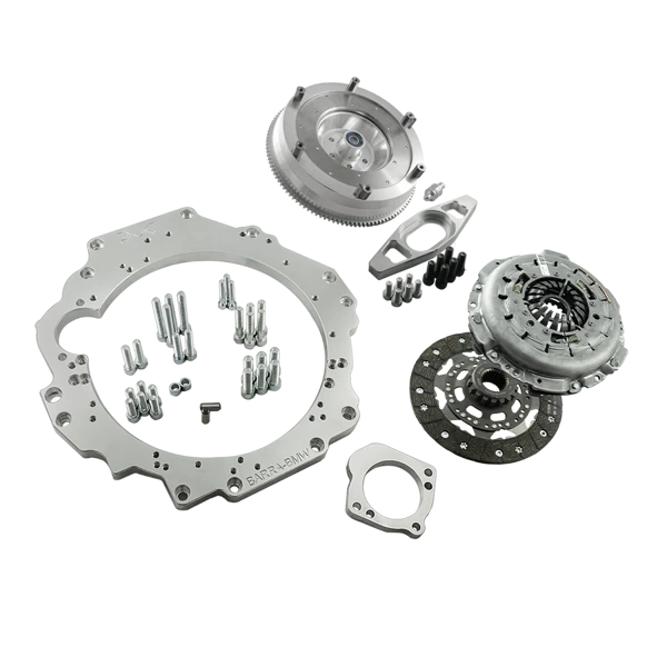 Stage 2 Ford Barra - manual 6 speed BMW M57n GS6-53DZ HGD JGA - 240mm / 9.45"