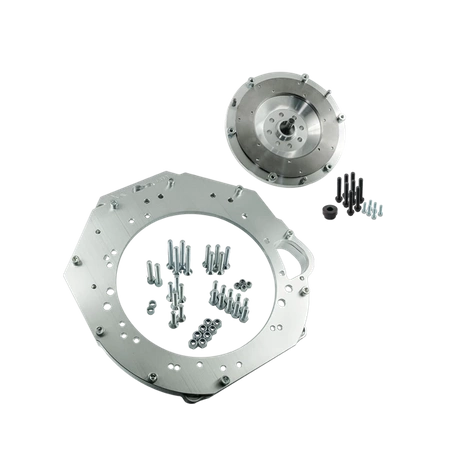 Adapter Kit GM Chevrolet V8 LS 8-bolts - BMW N57 N47S GS6-53DZ JGL JGG - 240mm / 9.45"