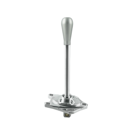 Short shifter BMW E8x E9x - aluminium long silver knob (S)