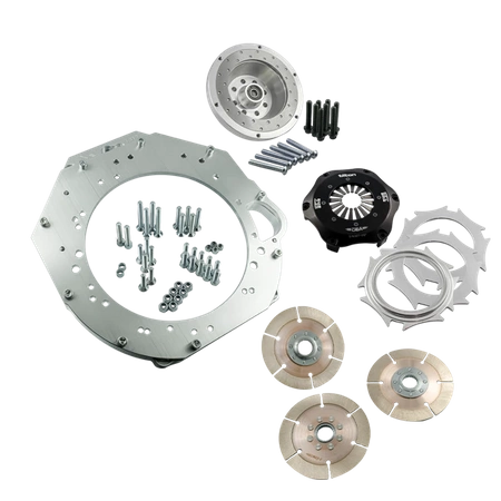 Race Stage 3 GM Chevrolet V8 LS 8-śrub - manual 6-biegów BMW M57n GS6-53DZ HGD JGA - 184mm / 7.25" (P)