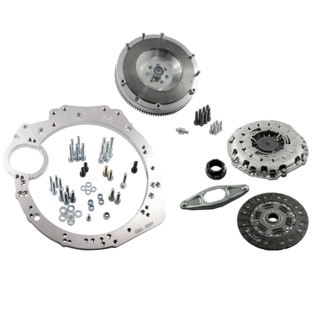 Stage 1 Mitsubishi 4G63 - manual 6-biegów BMW M57n GS6-53DZ HGD JGA HGA - 240mm / 9.45"
