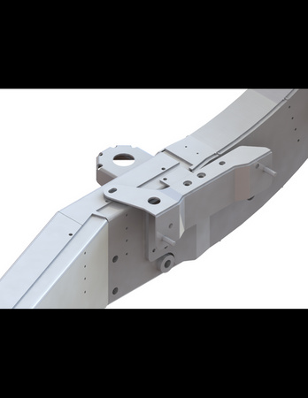 Handbrake cable mount - Nissan Patrol Y61