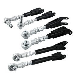 Adjustable Camber Arms Set Nissan 350Z Z33 - Uniball (Black)