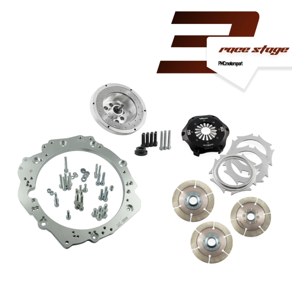 Race Stage 3 Toyota 1JZ 2JZ - manuale 6 marce BMW N54 GS6-53BZ 135i 335i 535i - 184mm / 7.25" (S)