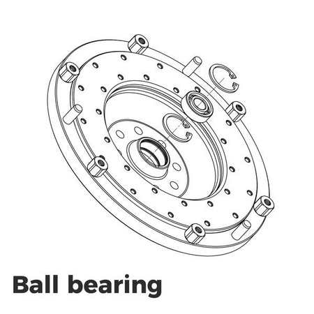 Volano Toyota JZ 1JZ 2JZ - Mazda RX-8 - 240mm / 9.45" (F)