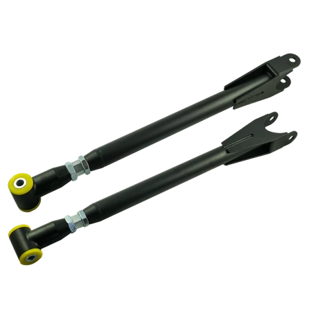 Bracci camber posteriore regolabili per BMW E36 E46 Z4 – Poliuretano 90 ShA (Nero)