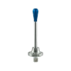 Short Shifter Nuova Versione BMW E46 - Pomello Lungo Blu Alluminio (C)