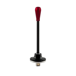Black edition Short shifter BMW E30 E34 - aluminiowa czerwona długa gałka