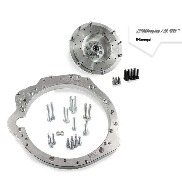 Adapter Mercedes-Benz M104 - manual 6-biegów BMW M57n GS6-53DZ HGD JGA - 240mm / 9.45"