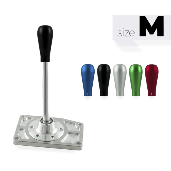 Short shifter Toyota Chaser JZX 100 Mark II - long black knob (S)