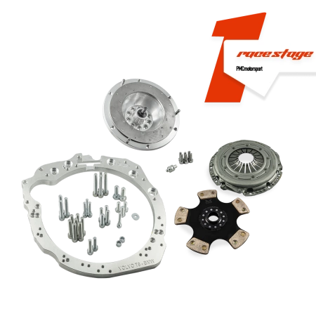 Race Stage 1 Volvo White T5 T6 - manuellen 6 Gang BMW N54 GS6-53BZ 135i 335i 535i - 240mm / 9.45"