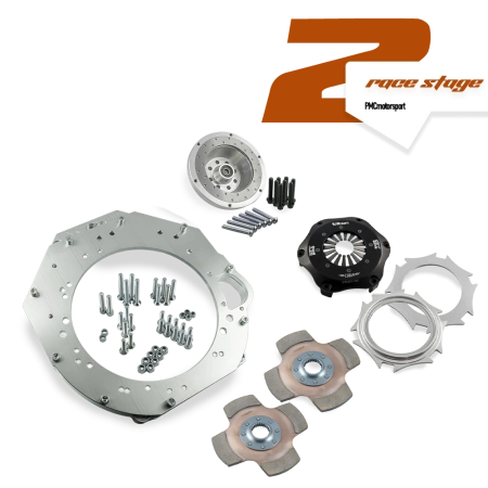 Race Stage 2 GM Chevrolet V8 LS 8-bulloni - manual 6-marce BMW M57n GS6-53DZ HGD JGA - 184mm / 7.25" (P)