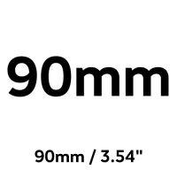 90mm / 3.54''