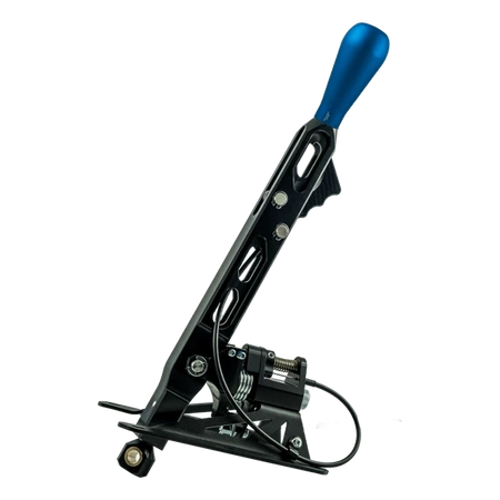 Black Edition Auto-centragem short shifter para caixa de velocidades BMW - botão longo azul (B)