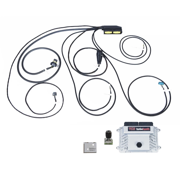 Kit TCU para conversão de 6HP para 8HP + chicote + PCD + interruptor