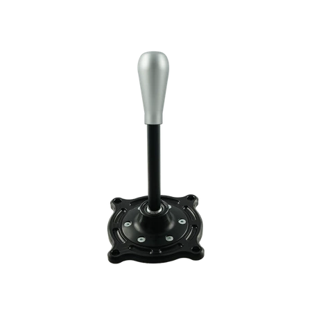 Black edition short shifter Nissan s-chassis S13 S14 S15 R32 R33 R34 - bouton long argent (C)