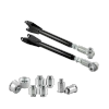 STAGE 1 Adjustable rear suspension kit BMW E46 - Uniball 95kN (Black) 