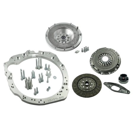 Drift Stage 1 Volvo White T5 T6 - cambio manuale 5 marce BMW M57 ZF GS5-39DZ - 240mm / 9.45"