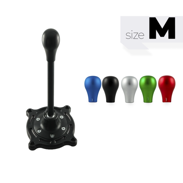 Black Edition Short Shifter Nissan S-chassis S13 S14 S15 R32 R33 R34 - Kurzer Schwarzer Knauf (K)
