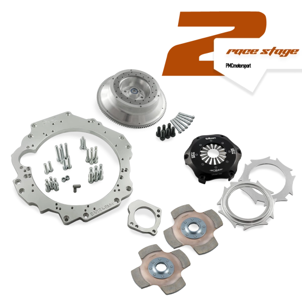 Race Stage 2 Ford Barra - manual 6-marce BMW M57n GS6-53DZ HGD JGA HGA - 184mm / 7.25" (P)