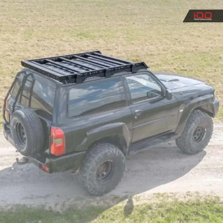 Aluminium-Dachgepäckträger für Nissan Patrol Y61 SWB