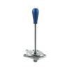 Short shifter BMW E8x E9x - pomo largo aluminio azul (C)