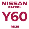 Adattatore Scatola di Trasferimento Nissan Patrol Y60 RD28 - BMW ZF 8HP (xDrive)