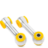 Aluminum rear sway bar links BMW E46 / E46 compact - 80mm / 3,15" - 90ShA