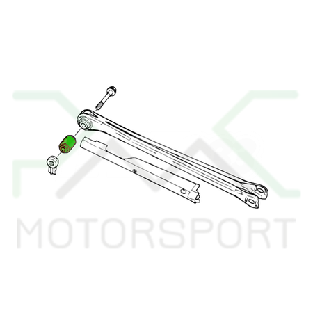 Douille de bras de suspension No.6 BMW E36 E46 Z3 Uniball