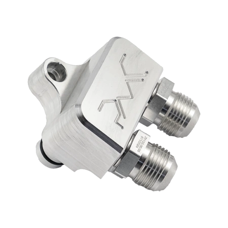 Ölkühleradapter für ZF 8HP BMW N57 B58 Getriebe + M18x1.5 - AN10 Adapter