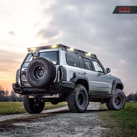 Aluminium-Dachgepäckträger für Nissan Patrol Y61 LWB
