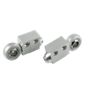 Silentblocs réglables "lollipop" pour support de bras de suspension BMW E30 E36 Uniball