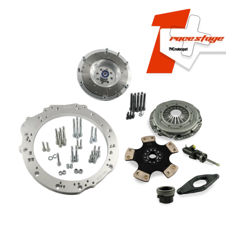 Race Stage 1+ Mercedes-Benz M120 - manual 6 velocidades BMW M57n GS6-53DZ HGD JGA - 240mm / 9.45"