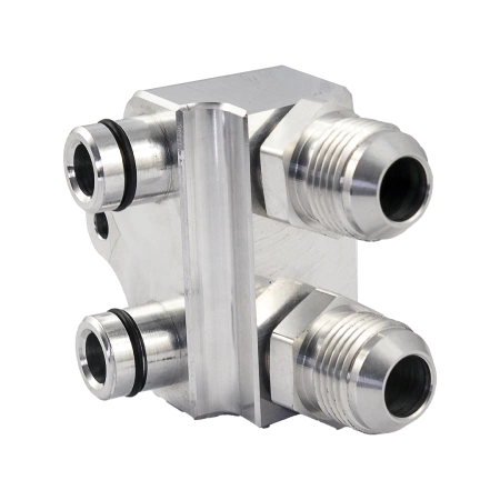 Adaptateur de Refroidisseur d'Huile pour Boîte de Vitesses ZF 8HP BMW N57 B58 + Adaptateurs M18x1.5 - AN10