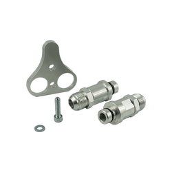 Adattatore radiatore olio per BMW Getrag DCT DKG + Raccordi svasati M18x1.5 AN10